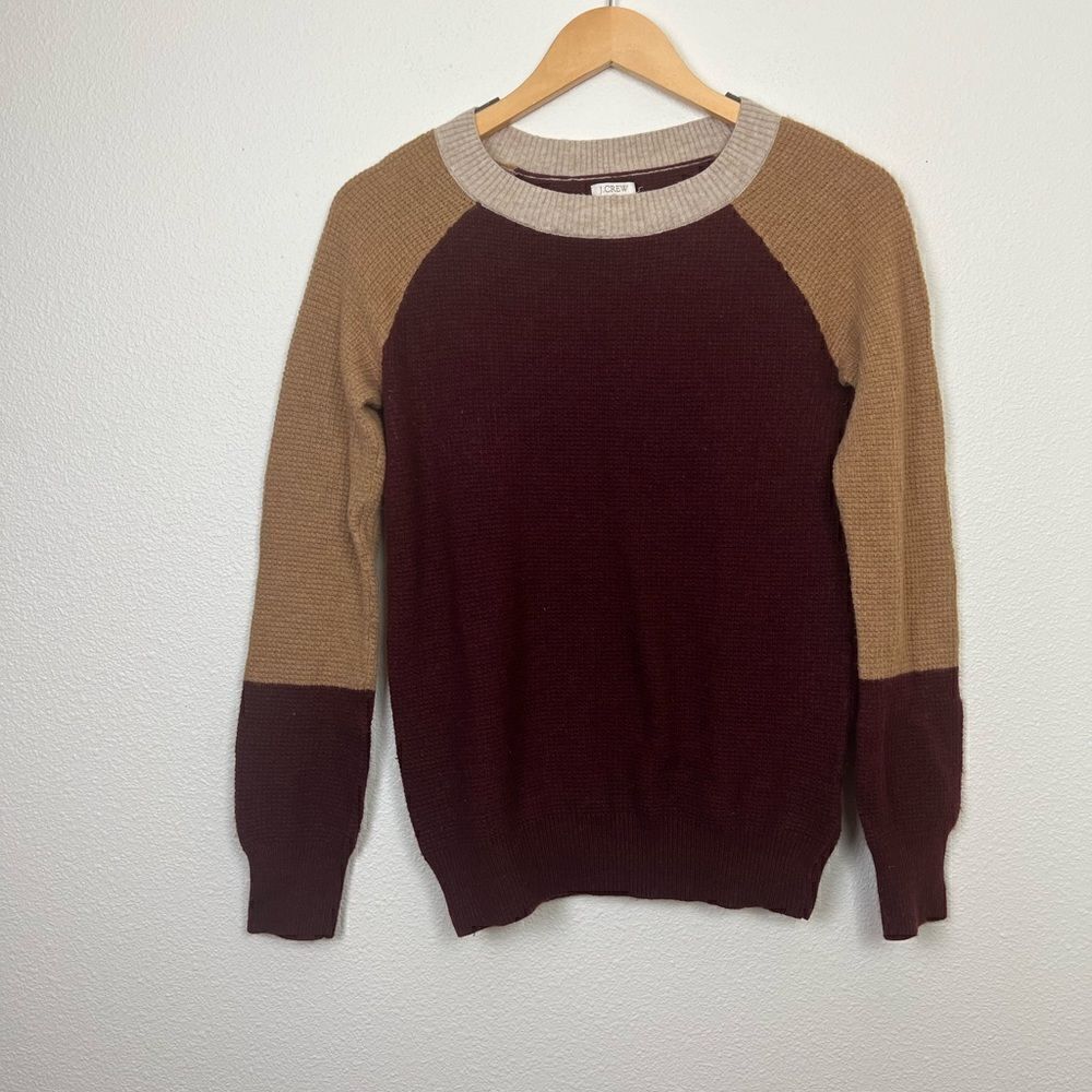 J.Crew Multicolor Color Block Sweater Small - Picture 3 of 7